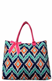 Large Quilted Tote Bag-MZM3907/H/PK
